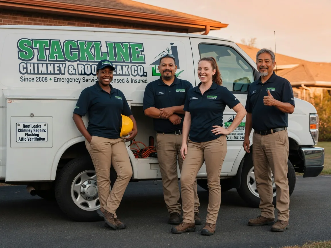 Chimney flashing repair company in Murray, NE